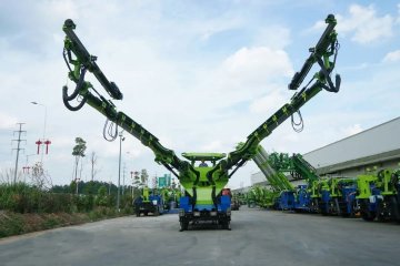 隧道先鋒！藍(lán)海LZ212A雙臂鑿巖臺車